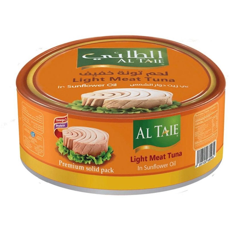 تونة خفيفة في زيت، 185 غرام